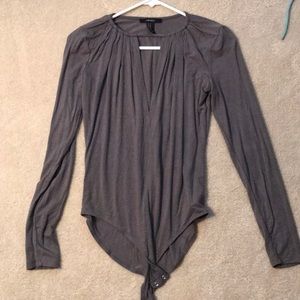 Army green body suit